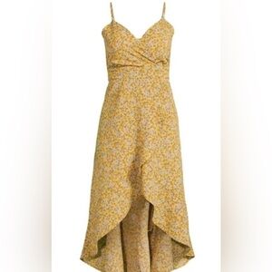 No Boundaries Bohemian Floral Cottagecore Prairie Hi Low Dress Sz 15-17 Y2K